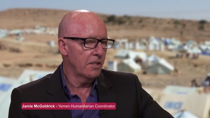 Jamie McGoldrick, Resident and Humanitarian Coordinator in Yemen (2015 – 2018)
